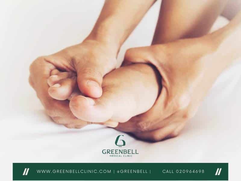 Numb Foot Running, Greenbell Clinic