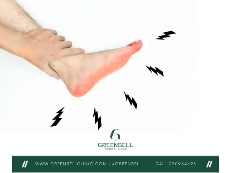 Numb Foot Running, Greenbell Clinic