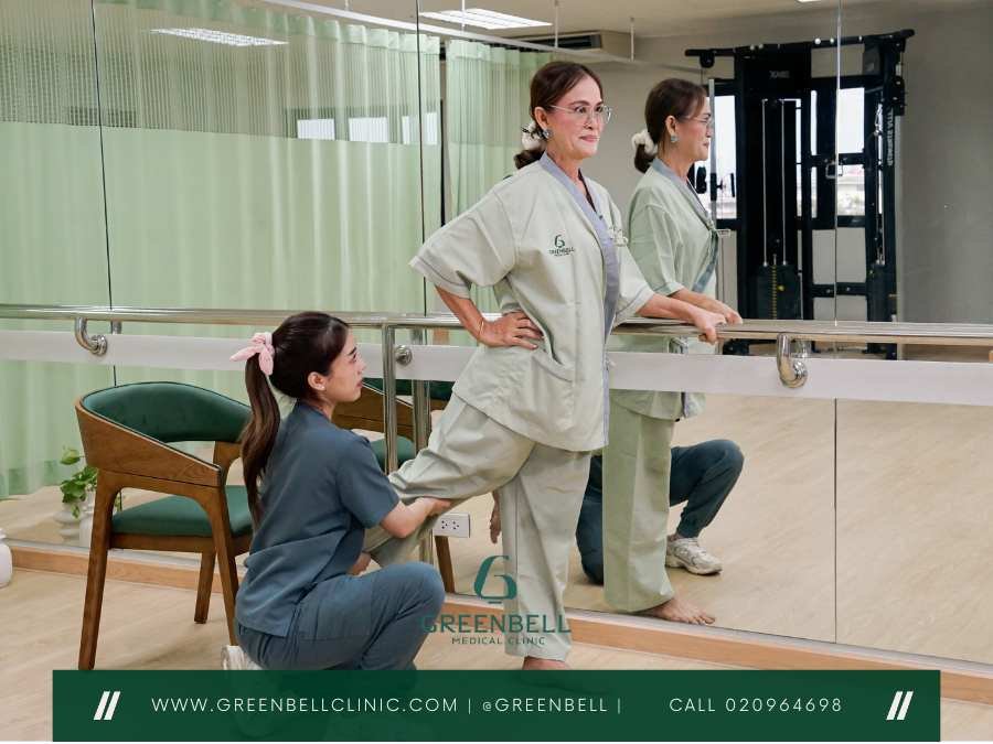 ฟื้นฟูหลังการผ่าตัด,กระดูกสะโพกหัก, Greenbell Clinic